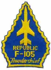 F105 Thunder chief Patch