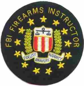 FBI Firearms Inst Non-Military, by Saunders Military Insignia