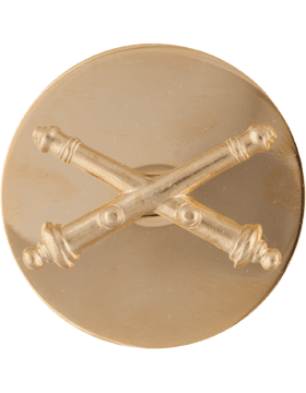 Field Artillery Enlisted Branch Of Service collar insignia - Saunders Military Insignia