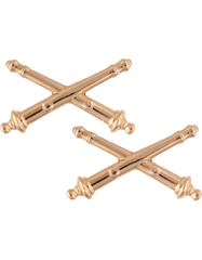 Field Artillery Officer Army Branch Service badge - Saunders Military Insignia