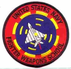 Fighter Weapons School Navy Patch by Saunders Military Insignia