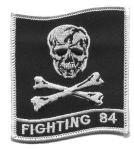 Fighting 84 VF 84 Navy Fighter Squadron Patch by Saunders Military Insignia