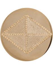 Finance Enlisted Branch Of Service collar insignia - Saunders Military Insignia