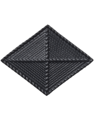 Finance Officer Army branch of service badge in black metal by Saunders Military Insignia