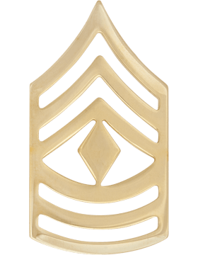 First Sergeant E-8 Rank Insignia by Saunders Military Insignia