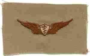 Flight Surgeon desert, Badge, Desert subdued by Saunders Military Insignia