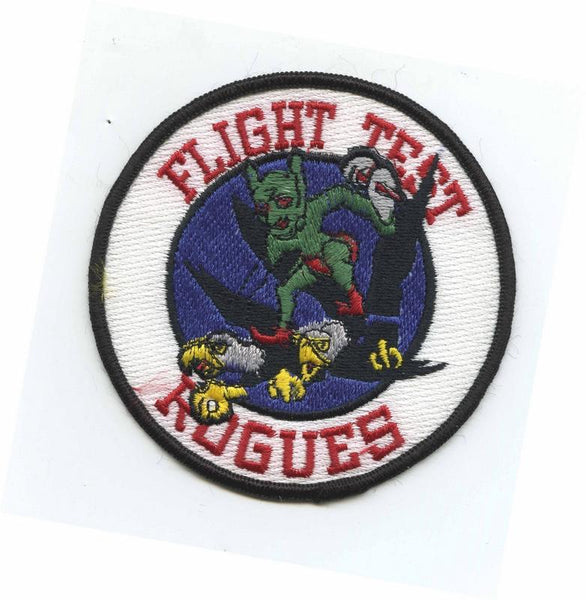 Flight Test Rogues Patch Aviation Durable Accessory