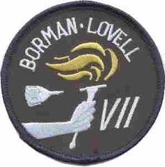 GEMINI 7 Patch - Saunders Military Insignia