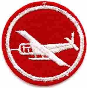 Glider Artillery Enslisted, Cap Patch Felt
