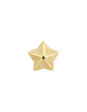 Gold Star 1/8 inch Ribbon Device - Saunders Military Insignia