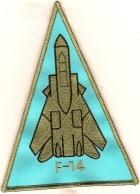 Grunman F14 Tom Cat US Navy Figher Wing Patch by Saunders Military Insignia