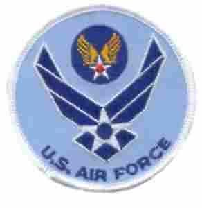 Headquarters Air Force Cloth Patch Embroidered Emblem