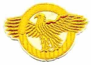 Honorable Discharge Rupture Duck cloth patch   (5.5 Inch) Felt