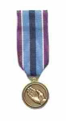 Humanitarian Service Miniature Medal by Saunders Military Insignia