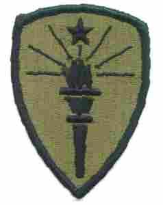 Indiana National Guard Subdued Patch - Military Specification Compliant