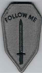 Infantry School Army ACU Patch with Velcro