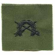 Judge Advocate General subdued Army Branch of Service insignia by Saunders Military Insignia