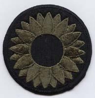 Kansas National Guard subdued patch - Saunders Military Insignia