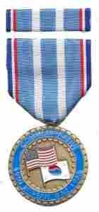 Korean War Commemorative Medal by Saunders Military Insignia