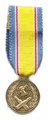 Korean War Service Miniature Medal by Saunders Military Insignia