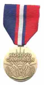 Kovoso Campaign Full Size Medal by Saunders Military Insignia