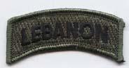 Lebanon Tab in green subdued