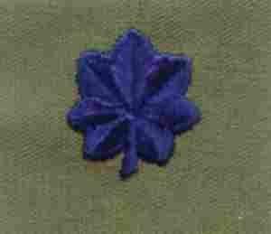 Lieutenant Colonel Subdued USAF Officer Rank Insignia