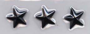 Lieutenant General Flight subued Army/USAF Rank subdued metal - Saunders Military Insignia