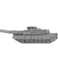 M-1 Abrams Tank metal hat pin - Saunders Military Insignia