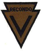 MACV Recondo School Subdued Cloth Patch