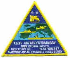 Martime Allied Naval Forces South Navy Patch by Saunders Military Insignia