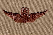 Master Aviator desert Army Wing by Saunders Military Insignia