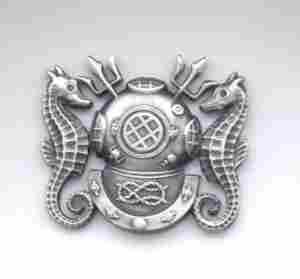 Master Divers Navy Badge by Saunders Military Insignia
