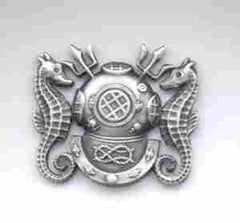 Master Divers Navy Badge by Saunders Military Insignia