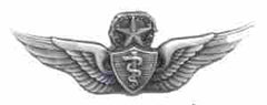 Master Flight Surgeon wing by Saunders Military Insignia