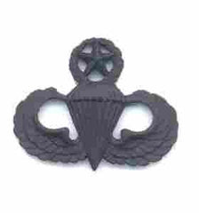Master Parachute subdued metal wing by Saunders Military Insignia