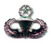 Master Parachutist badge