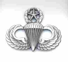 Master Parachutist Badge by Saunders Military Insignia