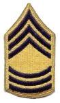 Master Sergeant Army Combat Chevron