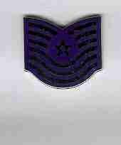 Master Sergeant USAF Chevron( -1994) by Saunders Military Insignia
