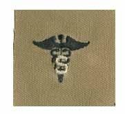 Medical S Army Branch Service by Saunders Military Insignia