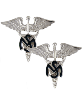 Medical Service Corp Officer Army branch of service badge by Saunders Military Insignia