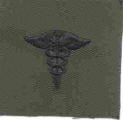 Medical subued, Army Branch of Service insignia by Saunders Military Insignia
