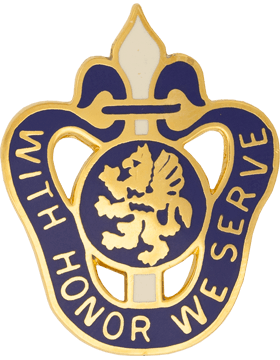 Michigan State Army National Guard Unit Crest - With Honor We Serve by Saunders Military Insignia
