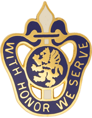 Michigan State Army National Guard Unit Crest - With Honor We Serve by Saunders Military Insignia