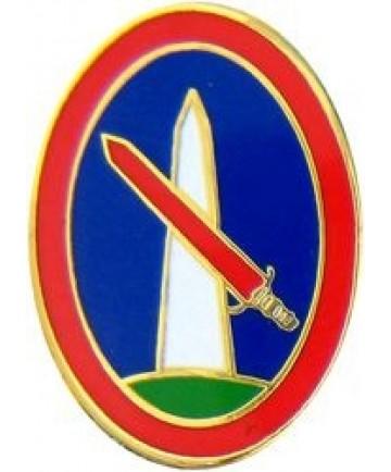 Military District Of Washington metal hat pin