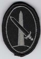 Military District Washington Army ACU Patch with Velcro - Saunders Military Insignia