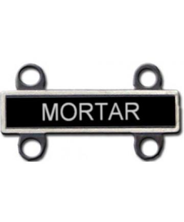Mortar Qualification Bar or Q Bar in silver oxide