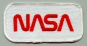 NASA BAR WORM Patch by Saunders Military Insignia