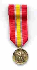 National Defense Miniature Medal by Saunders Military Insignia